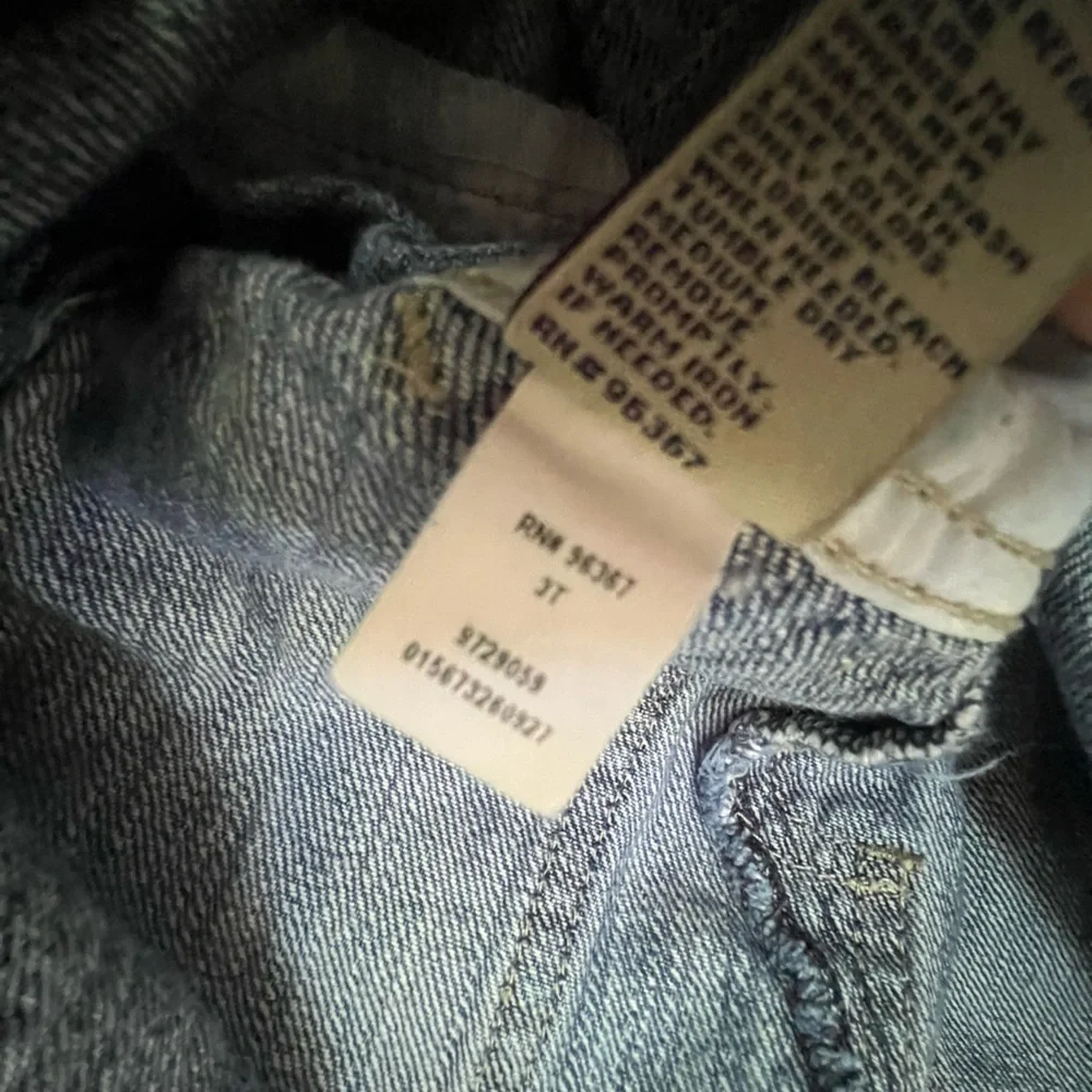 Vintage OshKosh B'gosh Blue Denim Overalls - 3T‎